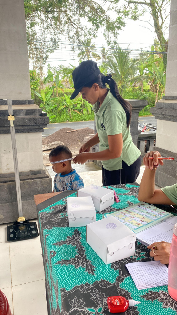 Pelaksanaan Posyandu Balita Banjar Karangenjung Bhakti - 18 September 2025